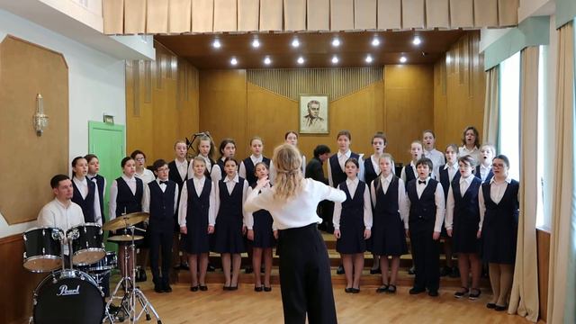 Боб Чилкотт (Bob Chilcott)- № 5 Agnus Dei, Маленькая джазовая Месса, дирижер Мария Романовская смотреть онлайн