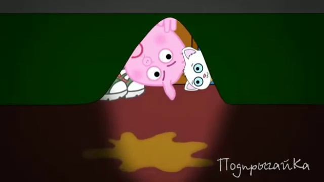 Поросёнок Жорж. Новые серии. Жорж завёл кота (ПодпрыгайКа) смотреть онлайн