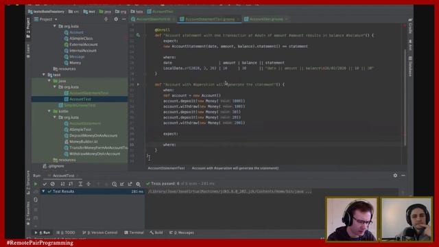 #RemotePairProgramming Ep 022: Adi & Bastien - Tests that Tell a Story - part 3 смотреть онлайн