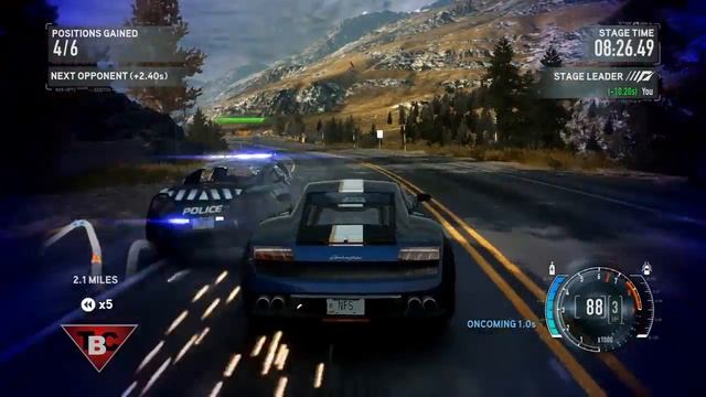 Need For Speed The Run Gameplay - Stage 4 Race 4 смотреть онлайн