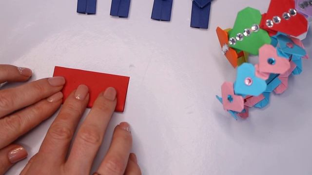 DIY Оригами Браслет из бумаги своими руками. Поделки из бумаги смотреть онлайн