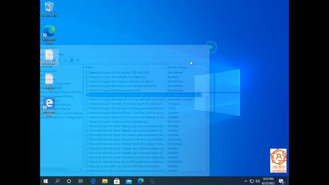 Deploy Custome Text In Windows Login screen смотреть онлайн