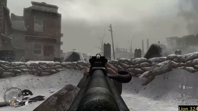 Прохождение игры Call of Duty 2 Миссия 2 Взорвать дом смотреть онлайн