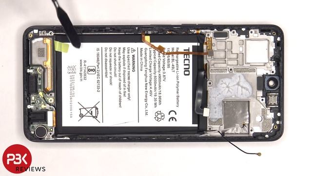 Tecno Camon 19 Disassembly Teardown Repair Video Review смотреть онлайн