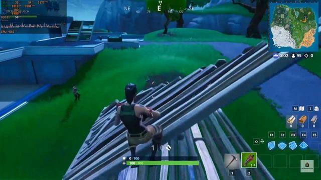 FORNITE :APU AMD A 8 7600/GTX1050 (Pruebas de rendimiento en 1080p)? смотреть онлайн