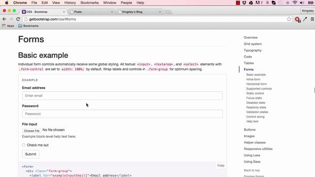 Bootstrap 3 Tutorials [COMPLETE] - Building a blog video for beginners tut # 9 смотреть онлайн