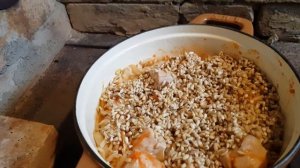 Мульгикапсад / mulgikapsad. Эстонское блюдо из мяса, капусты, перловки.