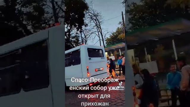 Спасо-Преображенский собор уже открыт для прихожан! Ведутся реставрационные работы! смотреть онлайн