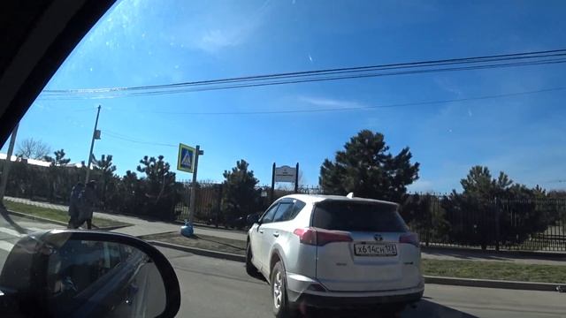 Анапа.Едем по улицам Анапы и приехали на Высокий берег. ЖК "Бельведер" смотреть онлайн