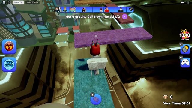 Obby BUT YOU'RE SKIBI Roblox смотреть онлайн