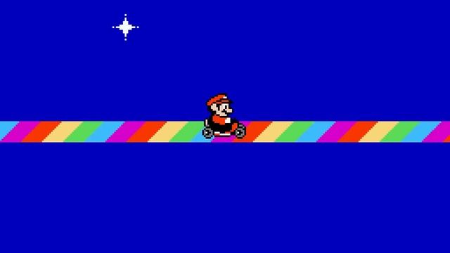 Rainbow Road 8 Bit Remix - Mario Kart DS (Konami VRC6) смотреть онлайн
