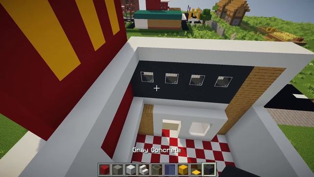 How to build McDonald's in Minecraft 1.18.1 смотреть онлайн