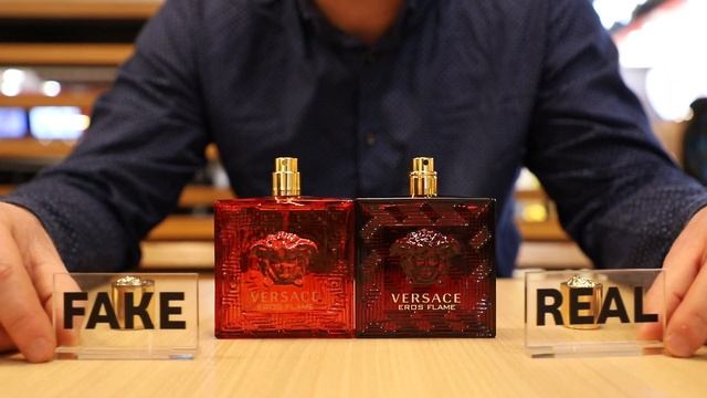 Fake vs Real Versace Eros Flame Perfume смотреть онлайн