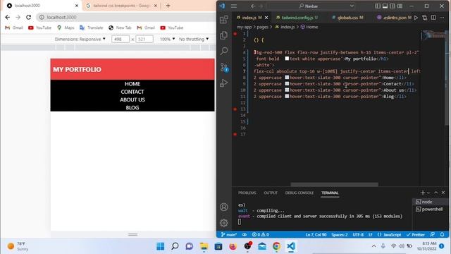 Responsive navbar with NextJs and Tailwind CSS | ReactJs and Tailwind CSS navbar bangla смотреть онлайн