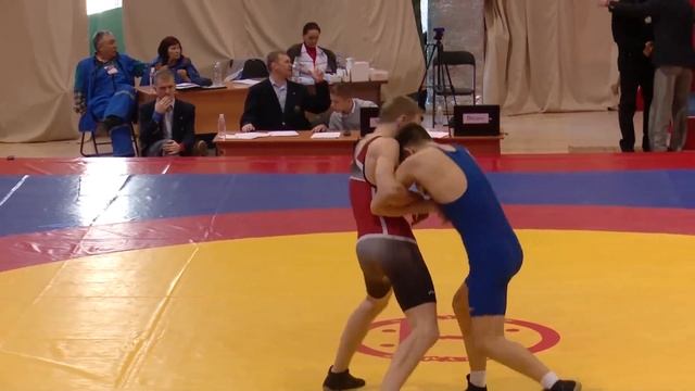 69 кг Первенство России по греко-римской борьбе среди юношей 2000-2001 гг. р.