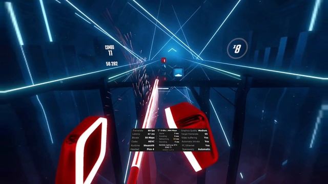 Играем в Beat Saber On Steam на Pico4 без компьютера - Облачный VR