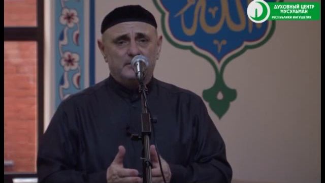 Первая пятничная молитва в новой мечети м.о. Гамурзиево 13,03,15 смотреть онлайн