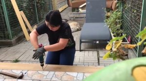 Теплая грядка из ламината моими руками за один выходной.