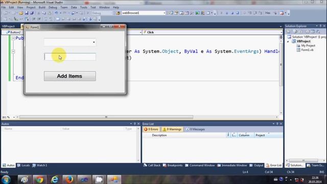 Visual Basic .NET Tutorial 43 - How to use a combobox Visual Basic .NET смотреть онлайн