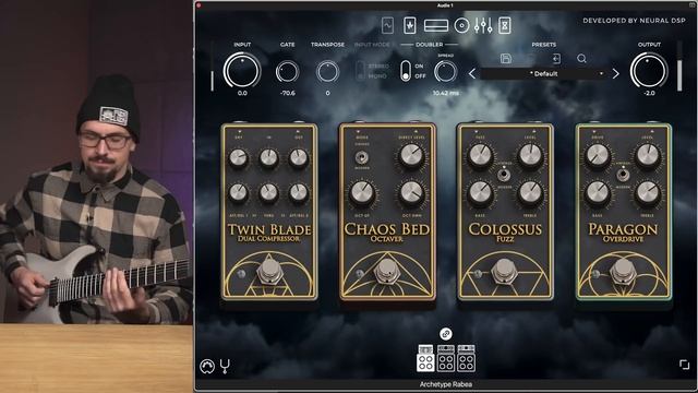 Гитарный плагин Neural DSP Archetype: Rabea. Космическое звучание! смотреть онлайн