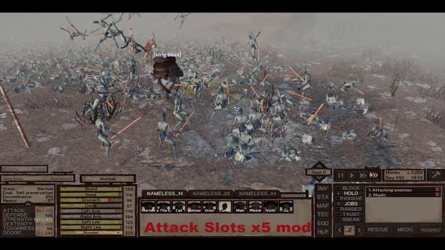 Kenshi attack slots x5 vs Vanilla attack slot x1 смотреть онлайн