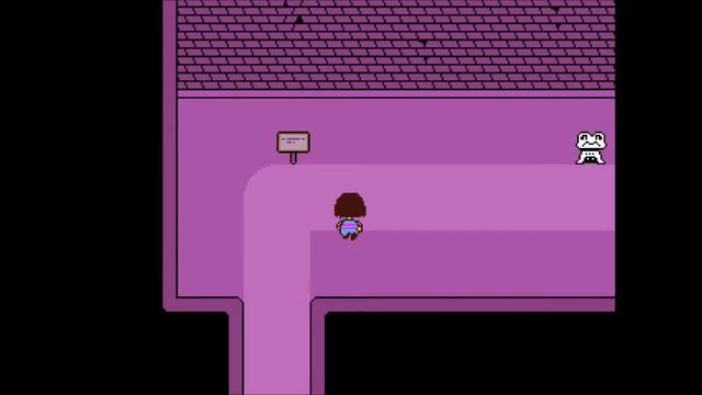 Undertale true pacifist run #1 The ruins and Toriel смотреть онлайн