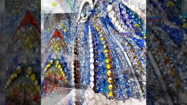 Картины с камнями Swarovski. Картины за зеркалом состаренным. Animals смотреть онлайн