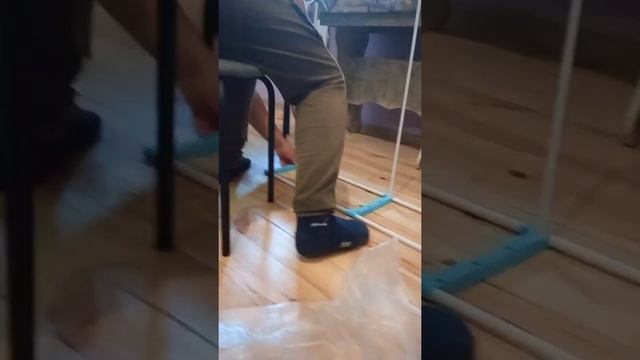 Сборка и установка полки -стеллажа в ванную.Полка над стиральной машинкой смотреть онлайн