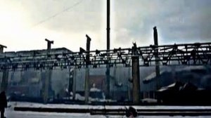 Падение 150 метровой трубы