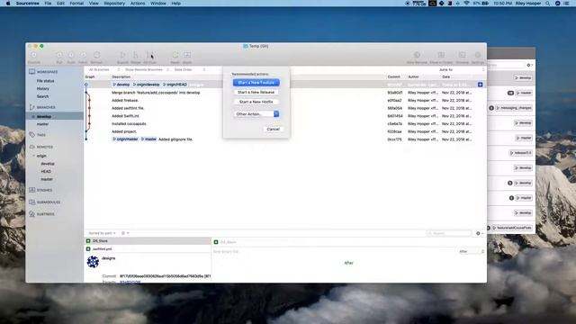 How to setup Gitflow using Sourcetree смотреть онлайн
