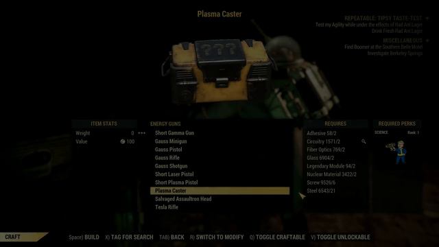 Is 100 LEGENDARY MODULES Enough To Craft Good Weapon??? - Fallout 76 Locked & Loaded смотреть онлайн