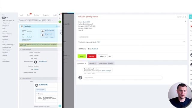 Case: Quotation approval process in Bitrix24 смотреть онлайн