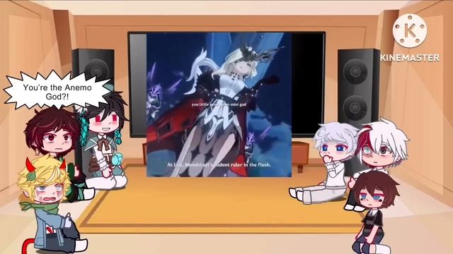 ꒷꒦︶ FANDOMS REACT ;; GENSHIN IMPACT — VENTI !! [3/6] ? смотреть онлайн