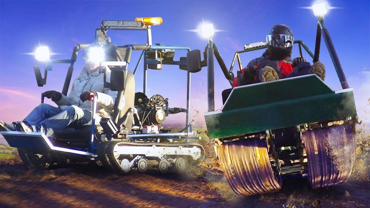 Новые микро вездеходы Тушкан! Кресло на гусеницах смотреть онлайн