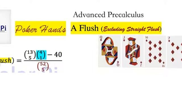 (Poker & Probability) Probability of getting a Flush смотреть онлайн