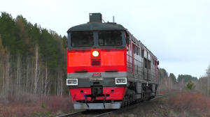 2ТЭ116К-1355 с приветливой бригадой следует резервом