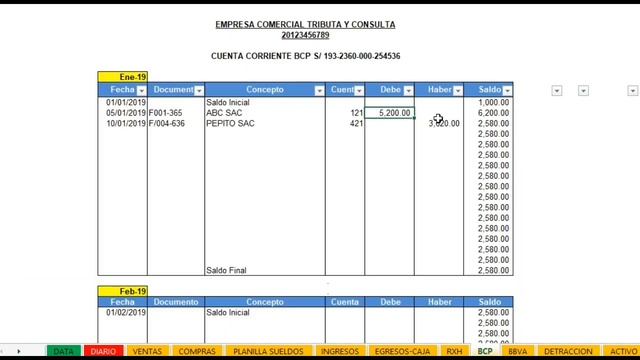 ESTADOS FINANCIEROS EN EXCEL 2019-2020 - Estado de Situación Financiera y Estado de Resultados смотреть онлайн