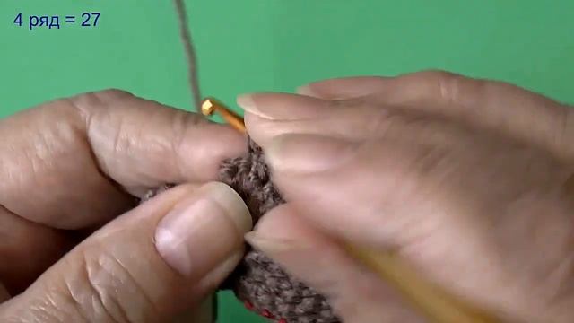 Слон крючком. Амигуруми. Часть 4. Уши. смотреть онлайн