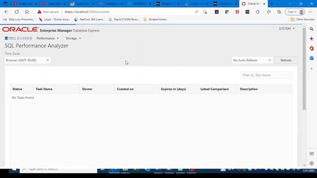 Login to Oracle Enterprise Manager смотреть онлайн