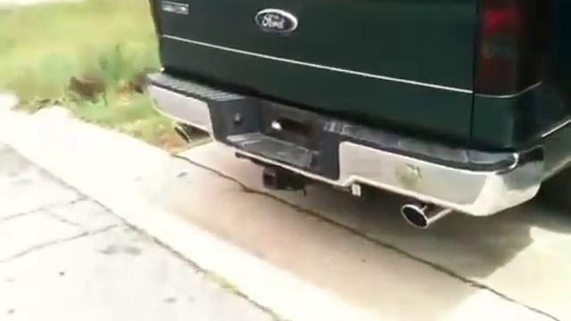 07 f150 4.6 dual Borla exhaust смотреть онлайн