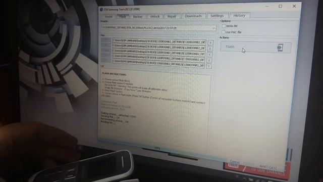 FLASH SAMSUNG GT-E1200R WITH Z3X BOX смотреть онлайн