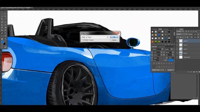 The Dare Z4 - Speed painting ( #Photoshop CS6 ) | CreativeStation смотреть онлайн