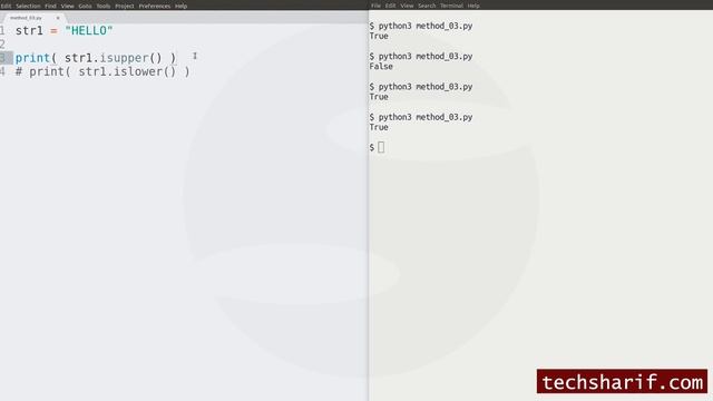 Bangla Python Tutorial - 08.21 - String Check Methods - isupper, islower, isdigit, isalpha, isalnum смотреть онлайн