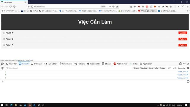 Hướng dẫn nhập môn Vue.js (Vue 3 mới) - Tập 3: Truyền sự kiện (event) giữa các component смотреть онлайн