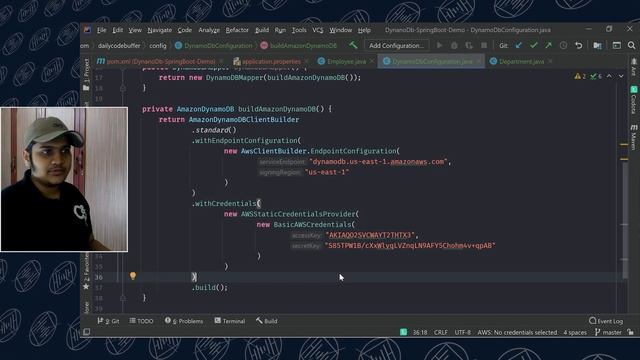 Spring Boot CRUD Example using AWS DynamoDB смотреть онлайн