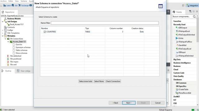 Exportar registros de Excel a Access usando Talend Open Studio for Data Integration смотреть онлайн