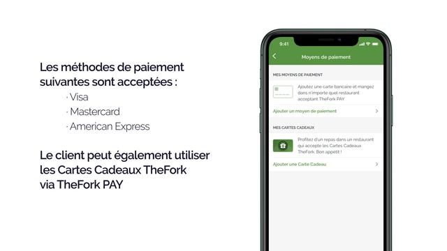 Découvrez TheFork PAY смотреть онлайн