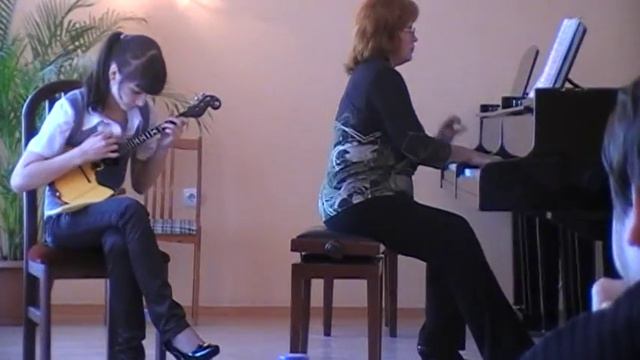 "Ой цветет калина" исп.А.Османова, концертмейстер Л.Борисова смотреть онлайн