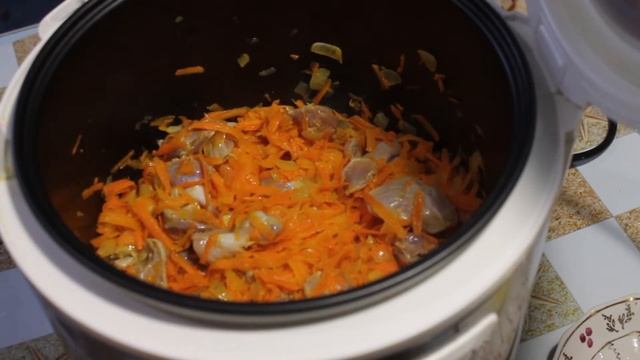 Гречка в мультиварке с куриными пупками. "Желудками" смотреть онлайн