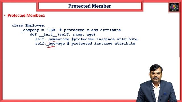 Object Oriented Programming - Public, Private and Protected Members in Python by Mr. Ch Mahesh Kuma смотреть онлайн